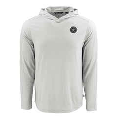MLB Houston Astros Cutter & Buck Coastline Epic Comfort Eco Recycled Long Sleeve Hoodie T-Shirt