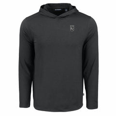 MLB Kansas City Royals Cutter & Buck Coastline Epic Comfort Eco Recycled Long Sleeve Hoodie T-Shirt