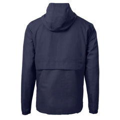 MLB Boston Red Sox Cutter & Buck Charter Eco Recycled Anorak Half-Zip Hoodie Jacket