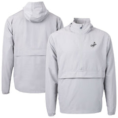 MLB Los Angeles Dodgers Cutter & Buck Charter Eco Recycled Anorak Half-Zip Hoodie Jacket