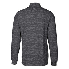 MLB Philadelphia Phillies Cutter & Buck Traverse Eco Camo Tri-Blend DryTec Quarter-Zip Top
