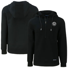 MLB New York Mets Cutter & Buck Roam Eco Recycled Tri-Blend Half-Zip Hoodie