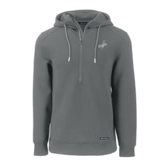 MLB Los Angeles Dodgers Cutter & Buck Roam Eco Recycled Tri-Blend Half-Zip Hoodie