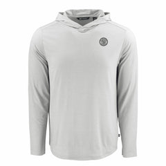 MLB Milwaukee Brewers Cutter & Buck Coastline Epic Comfort Eco Recycled Hoodie T-Shirt