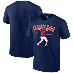 MLB Jose Ramirez Cleveland Guardians Player Swing T-Shirt