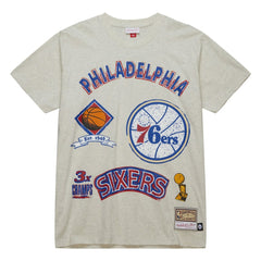 NBA Philadelphia 76ers Hardwood Classics Legacy Defined Retro Championship T-Shirt
