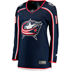 NHL Navy Adam Fantilli Columbus Blue Jackets Fanatics Women's Home Premier Breakaway Player Jersey Breakaway Jersey