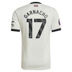 Alejandro Garnacho Manchester United Originals 2024/25 Third Jersey - Adidas Cream