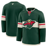NHL Green Minnesota Wild Fanatics Home Premium Jersey