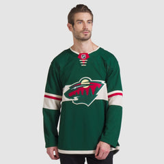NHL Green Minnesota Wild Fanatics Home Premium Jersey