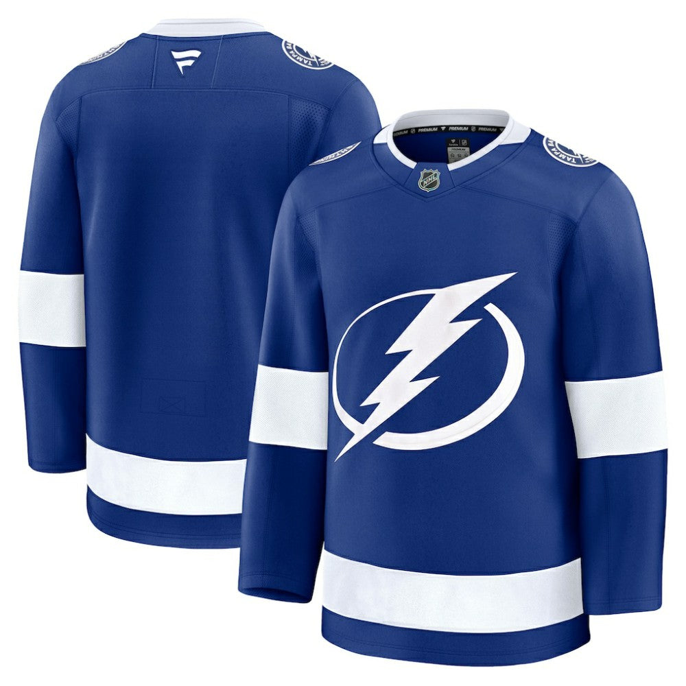 NHL Blue Tampa Bay Lightning Fanatics Home Premium Jersey