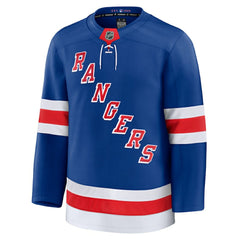 NHL Blue New York Rangers Fanatics Home Premium Jersey
