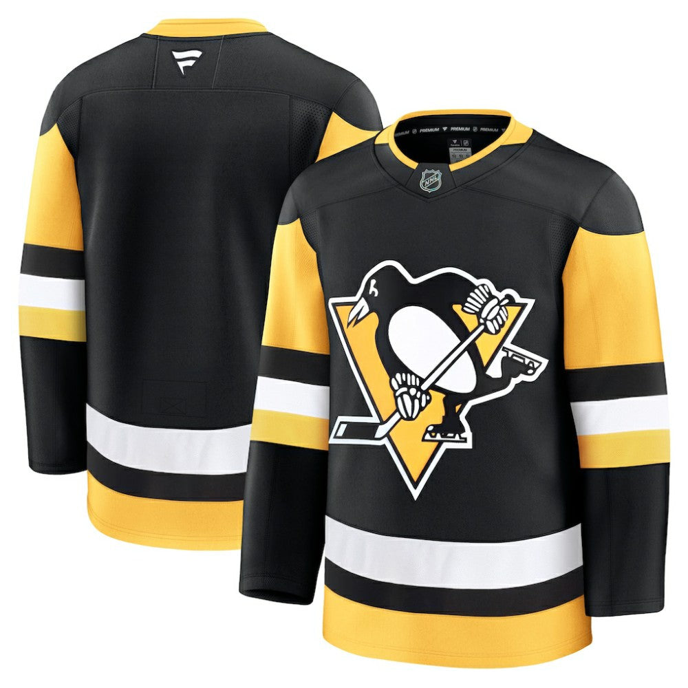 NHL Black Pittsburgh Penguins Fanatics Home Premium Jersey