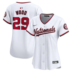 MLB James Wood Washington Nationals Nike Women's Home Limited Player Jersey