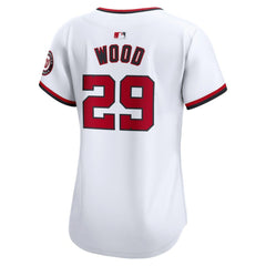 MLB James Wood Washington Nationals Nike Women's Home Limited Player Jersey