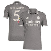 Jude Bellingham Real Madrid Originals 2024/25 Third Player Jersey - Adidas Charcoal