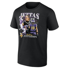 Justin Jefferson Notorious Player Graphic T-Shirt - Minnesota Vikings