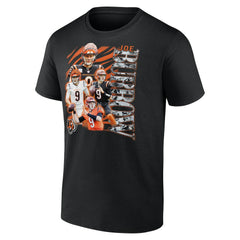 Joe Burrow Notorious Player Graphic T-Shirt - Cincinnati Bengals