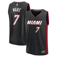 NBA Kel'el Ware Miami Heat Fast Break Replica Player Jersey