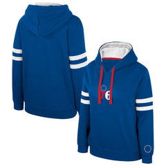 NBA Philadelphia 76ers Stadium Essentials Women's Road Game Pullover Hoodie