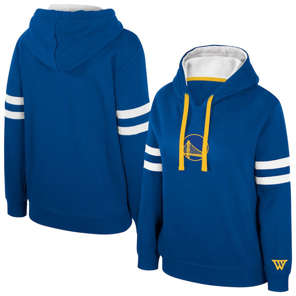 NBA Golden State Warriors Stadium Essentials Women's Road Game Pullover Hoodie sale
