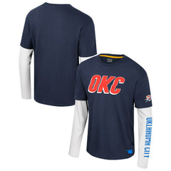 NBA Oklahoma City Thunder Stadium Essentials Unisex Spectator 2fer Long Sleeve T-Shirt