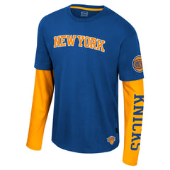 NBA New York Knicks Stadium Essentials Unisex Spectator 2fer Long Sleeve T-Shirt