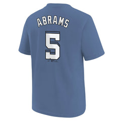MLB CJ Abrams Washington Nationals Nike Youth Fuse City Connect Name & Number T-Shirt