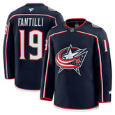 NHL Navy Adam Fantilli Columbus Blue Jackets Fanatics Home Premium Jersey