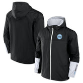 NHL Black Utah Mammoth Fanatics Crash the Net Full-Zip Hoodie Jacket