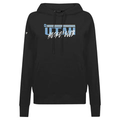 NHL Black NHL Utah Levelwear Women's Adorn Etched Pullover Hoodie
