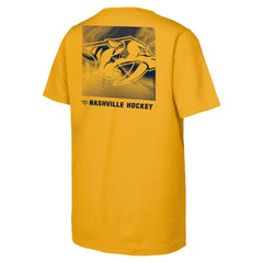 NHL Gold Nashville Predators Youth Atmosphere T-Shirt