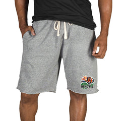 Concepts Sport Mainstream Tri-Blend Shorts - Cincinnati Bengals