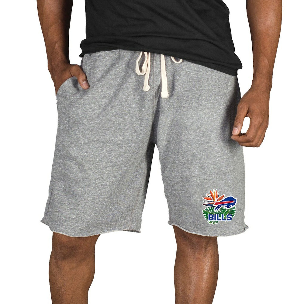 Concepts Sport Mainstream Tri-Blend Shorts - Buffalo Bills