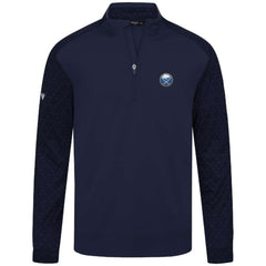 NHL Navy Buffalo Sabres Levelwear Aztec Insignia Core Quarter-Zip Pullover Top