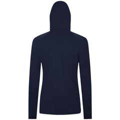 NHL Navy Winnipeg Jets Levelwear Women's Raven Insignia Core Quarter-Zip Jacket