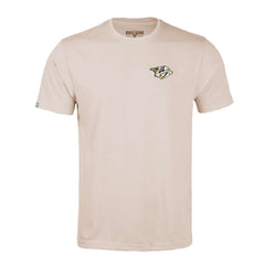 NHL Khaki Nashville Predators Levelwear Richmond Stained Glass T-Shirt