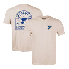 NHL Khaki St. Louis Blues Levelwear Richmond Stained Glass T-Shirt