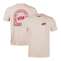 NHL Khaki Carolina Hurricanes Levelwear Richmond Stained Glass T-Shirt