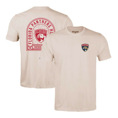 NHL Khaki Florida Panthers Levelwear Richmond Stained Glass T-Shirt