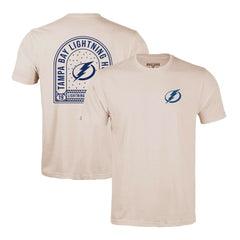 NHL Khaki Tampa Bay Lightning Levelwear Richmond Stained Glass T-Shirt