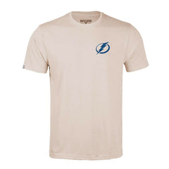 NHL Khaki Tampa Bay Lightning Levelwear Richmond Stained Glass T-Shirt