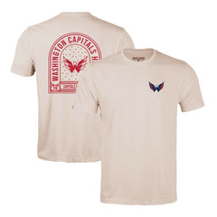 NHL Khaki Washington Capitals Levelwear Richmond Stained Glass T-Shirt