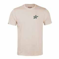 NHL Khaki Dallas Stars Levelwear Richmond Stained Glass T-Shirt
