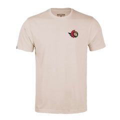 NHL Khaki Ottawa Senators Levelwear Richmond Stained Glass T-Shirt