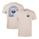 NHL Khaki Buffalo Sabres Levelwear Richmond Stained Glass T-Shirt