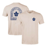 NHL Khaki Toronto Maple Leafs Levelwear Richmond Stained Glass T-Shirt