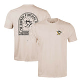 NHL Khaki Pittsburgh Penguins Levelwear Richmond Stained Glass T-Shirt