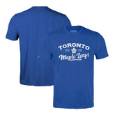 NHL Blue Toronto Maple Leafs Levelwear Richmond Ice Wall T-Shirt