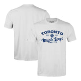 NHL White Toronto Maple Leafs Levelwear Richmond Ice Wall T-Shirt
